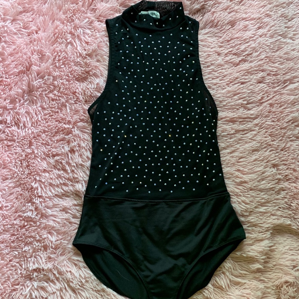 Glitter/jewel body suit from dolls kill